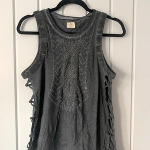O’Neill tank top with cross cross detail . S